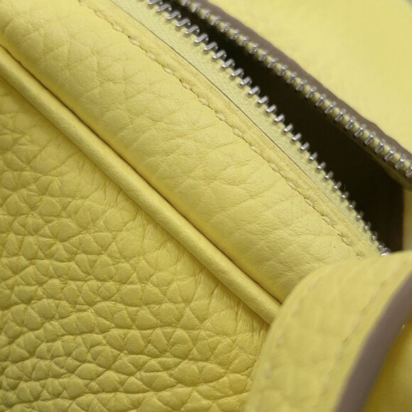 Hermes Hermès Lindy Mini Limoncello Taurillon Clemence Leather B Stamp 2-Way ... - Picture 6 of 12